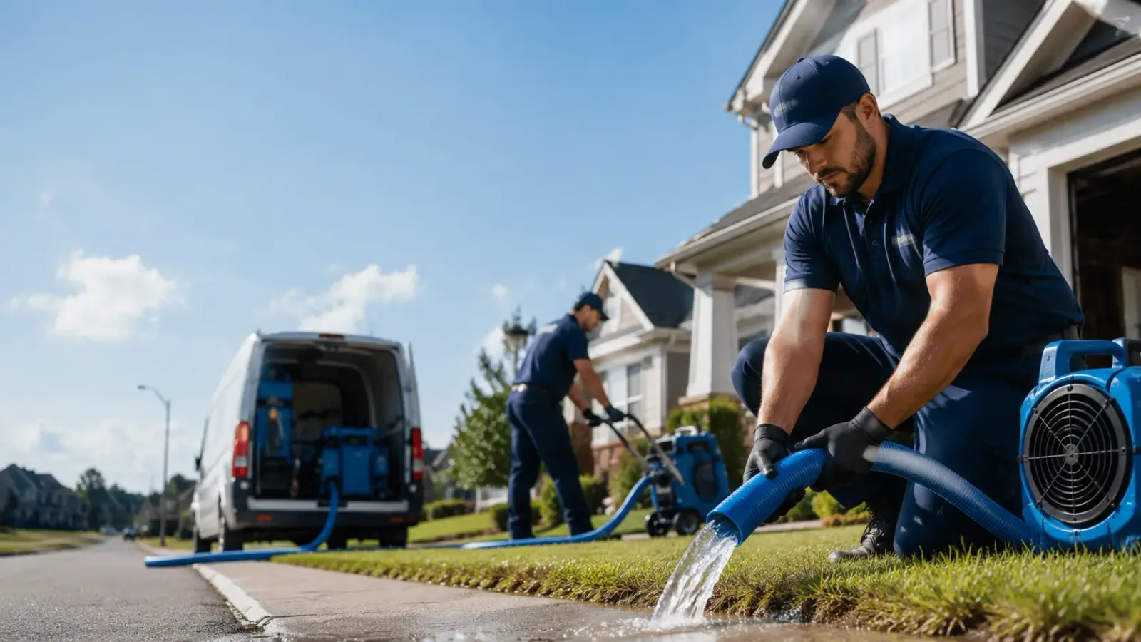 Flood Damage Restoration in Wren, OH